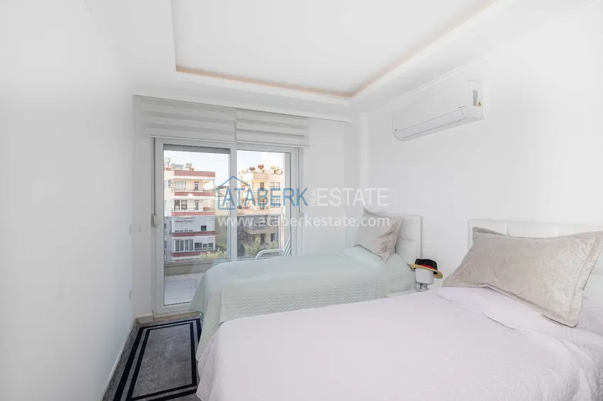 Kupuj  Nieruchomość w Alanyi: apartament 2+1 300 metrów od plaży Kleopatra - nadaje się na zezwolenie na pobyt 12 