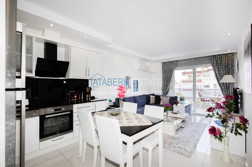 Kupuj  Nieruchomość w Alanyi: apartament 2+1 300 metrów od plaży Kleopatra - nadaje się na zezwolenie na pobyt 4 