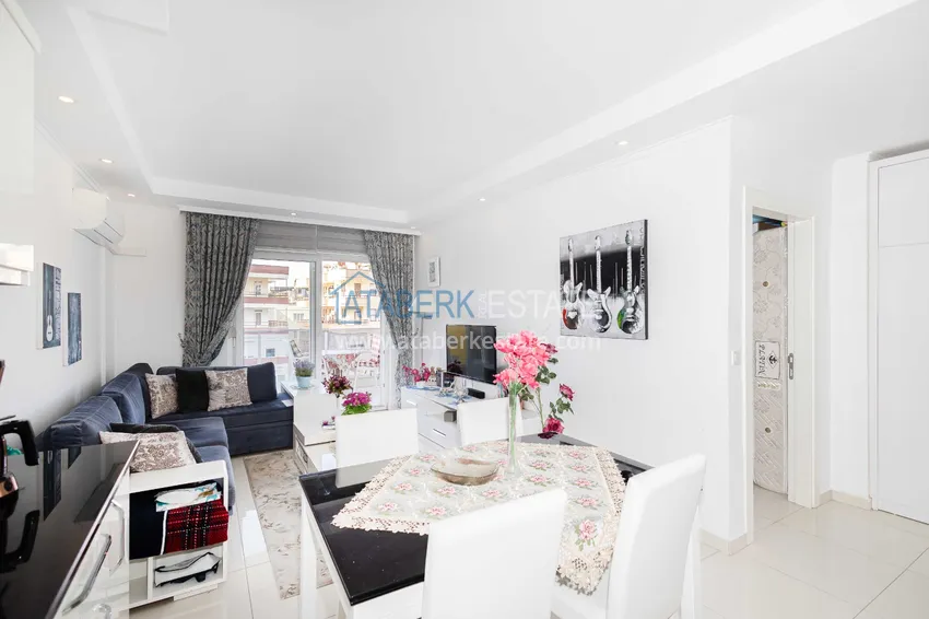 Kupuj  Nieruchomość w Alanyi: apartament 2+1 300 metrów od plaży Kleopatra - nadaje się na zezwolenie na pobyt 5 