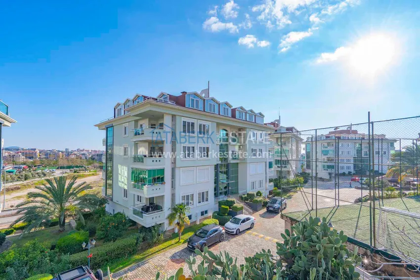 Apartament 1+1 na zezwolenie na pobyt w Alanyi, dzielnica Oba - pod klucz i widoki na góry 16 