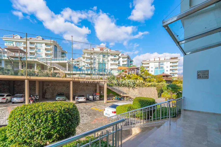 Apartament 1+1 na zezwolenie na pobyt w Alanyi, dzielnica Oba - pod klucz i widoki na góry 26 