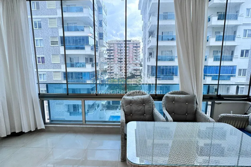 Kupuj  Apartament 1+1 81 m2 z przeszklonym balkonem w Mahmutlar — opcja pod klucz  14 
