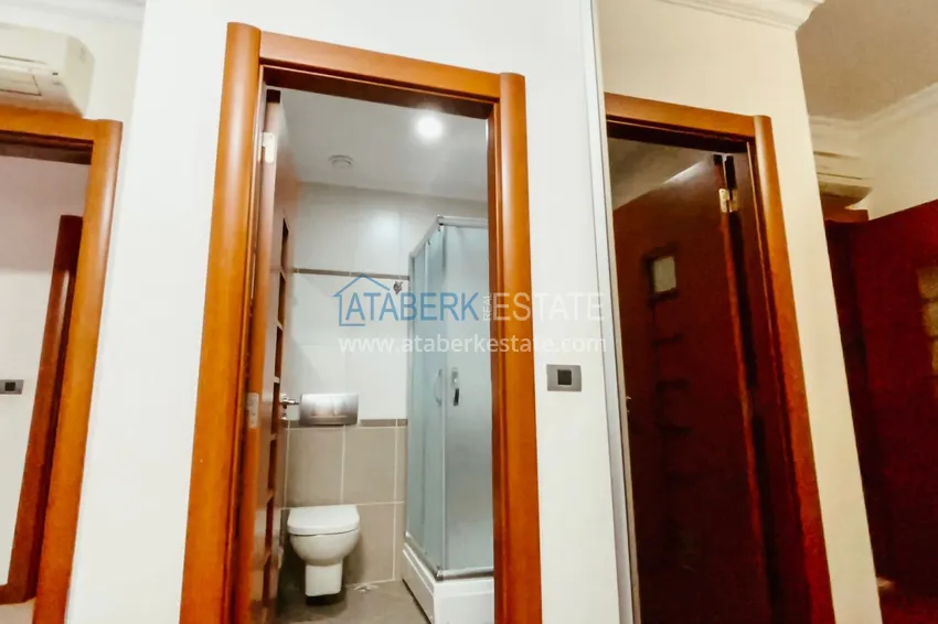 Kupuj  Apartament 3+1 przy plaży w centrum Alanyi, liniowy, umeblowany, opcja zezwolenia na pobyt 14 