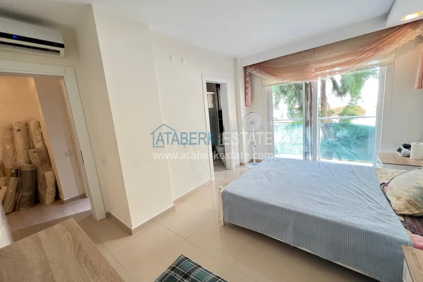 Kupuj  Duplex 4+1 z ogrodem w Kargicak — umeblowany, w luksusowym kompleksie 19 