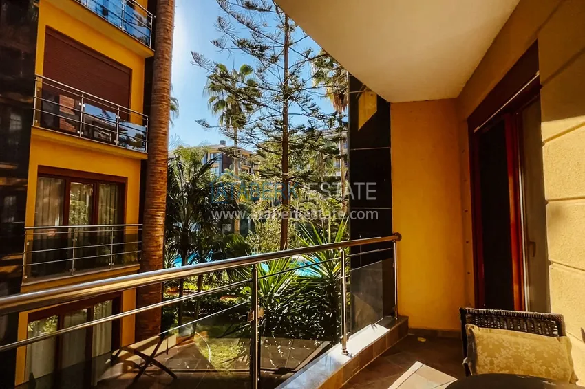 Kupuj  Apartament 3+1 przy plaży w centrum Alanyi, liniowy, umeblowany, opcja zezwolenia na pobyt 17 