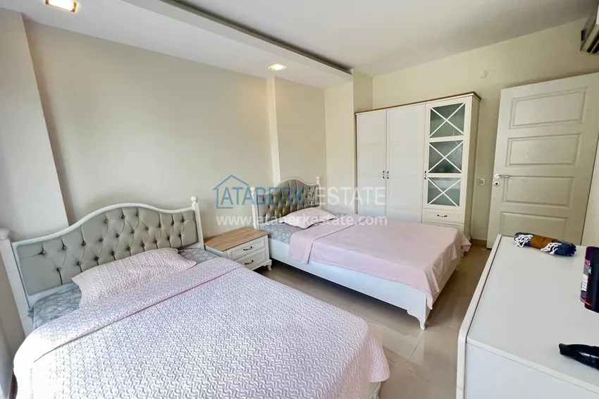 Kupuj  Duplex 4+1 z ogrodem w Kargicak — umeblowany, w luksusowym kompleksie 30 