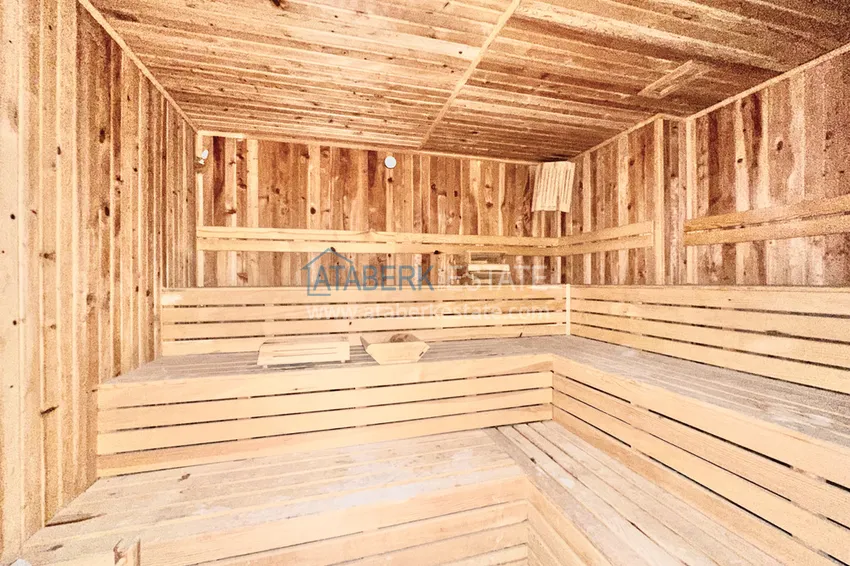 Apartament 1+1 75 m2 z widokiem na morze w Tosmur — opcja na zezwolenie na pobyt bezpośrednio od właściciela 16 