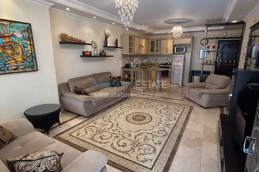 Kupuj  Apartament 1+1 75 m2 z widokiem na morze w Tosmur — opcja na zezwolenie na pobyt bezpośrednio od właściciela 3 