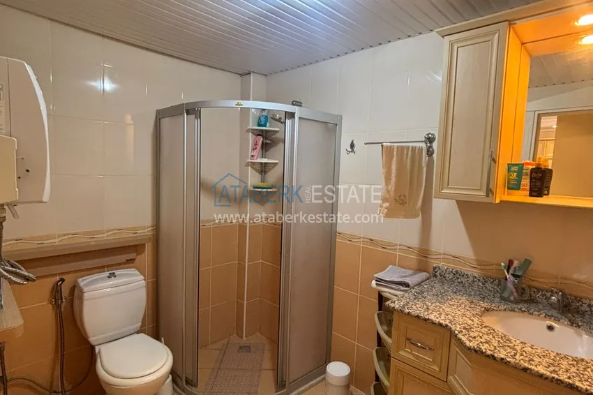 Kupuj  Apartament 1+1 75 m2 z widokiem na morze w Tosmur — opcja na zezwolenie na pobyt bezpośrednio od właściciela 8 