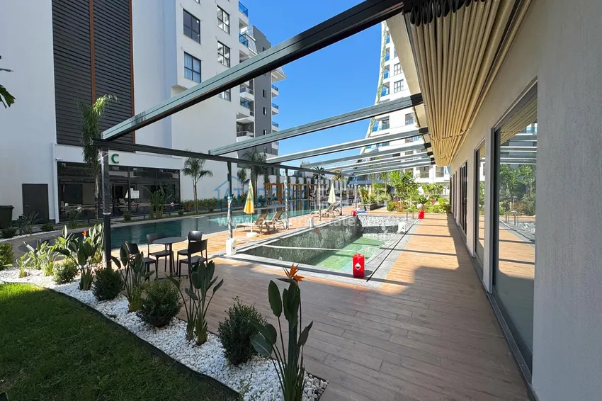 Przestronny apartament 2+1 w Alanya Mahmutlar - z widokiem na góry  16 