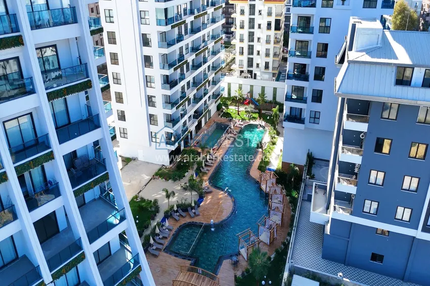 Apartamenty w Alanyi w segmencie komfortowej rezydencji - dzielnica Mahmutlar  6 