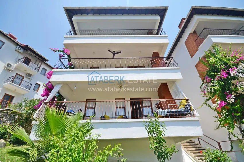 Apartament 2+1 z widokiem na morze w Kargicak — 300 m do plaży 4 