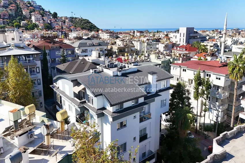 Apartament 1+1 w centrum Alanyi w pobliżu plaży Keykubat - dogodna lokalizacja i komfort 1 