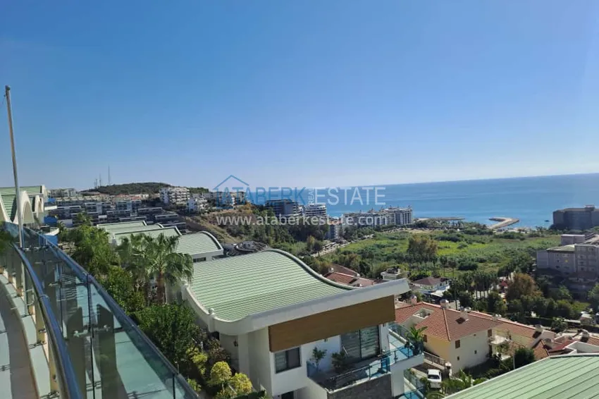 Kupuj  Przestronny dwupoziomowy 3+2 z niesamowitymi widokami, dzielnica Konakli — Alanya 28 