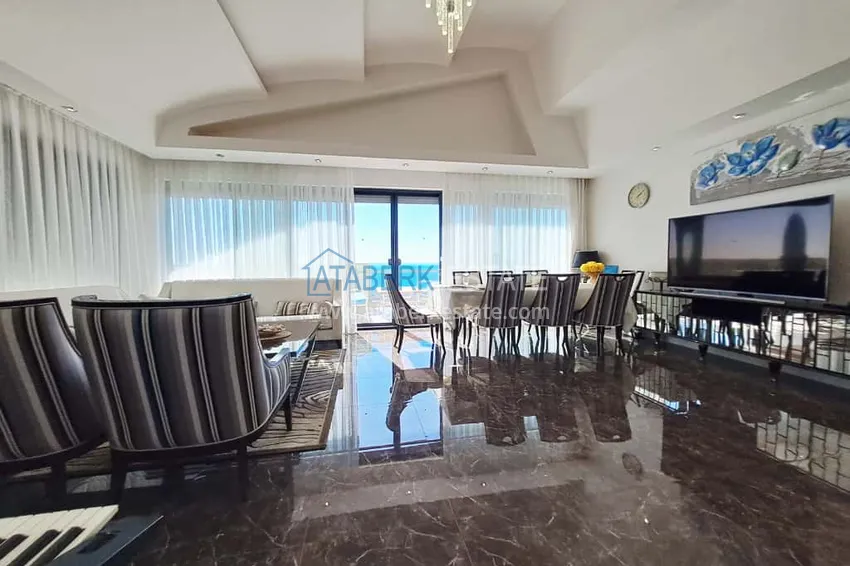 Kupuj  Przestronny dwupoziomowy 3+2 z niesamowitymi widokami, dzielnica Konakli — Alanya 4 