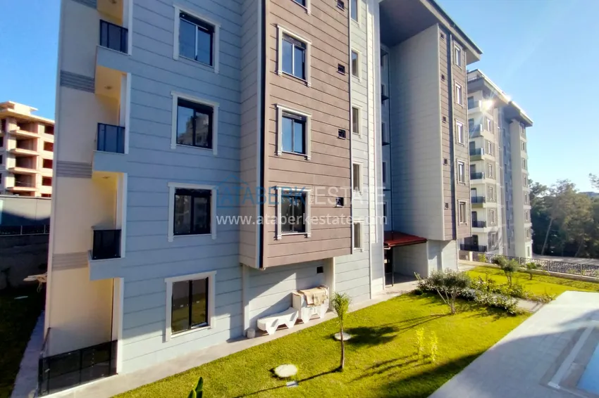 Apartament 1+1 z widokiem na morze w Avsallar — korzystna oferta od właściciela 19 