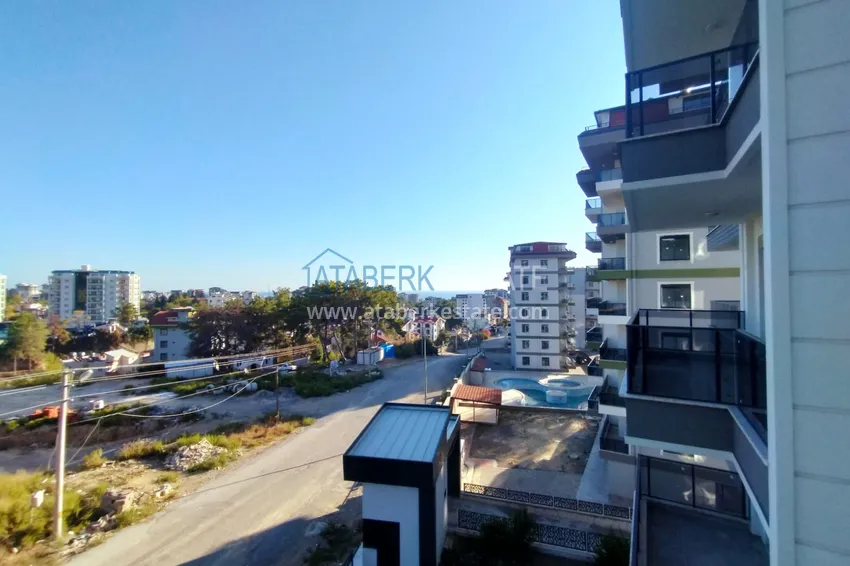 Kupuj  Apartament 1+1 z widokiem na morze w Avsallar — korzystna oferta od właściciela 20 