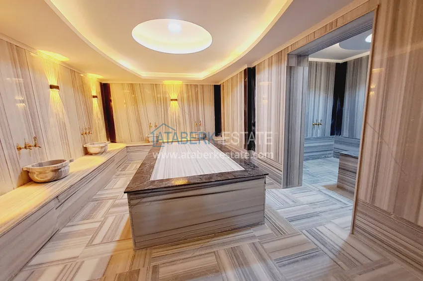 Apartament 1+1 z widokiem na morze w Avsallar — korzystna oferta od właściciela 31 