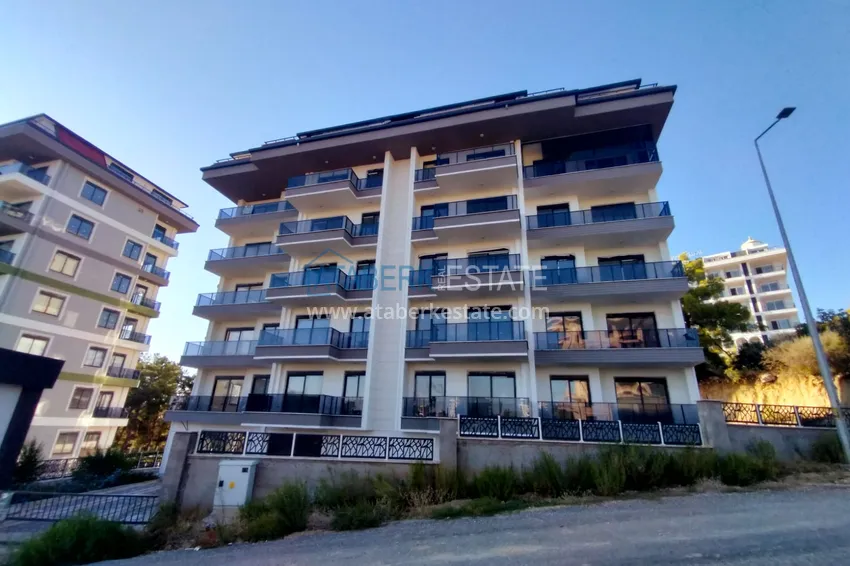 Apartament 1+1 z widokiem na morze w Avsallar — korzystna oferta od właściciela 4 