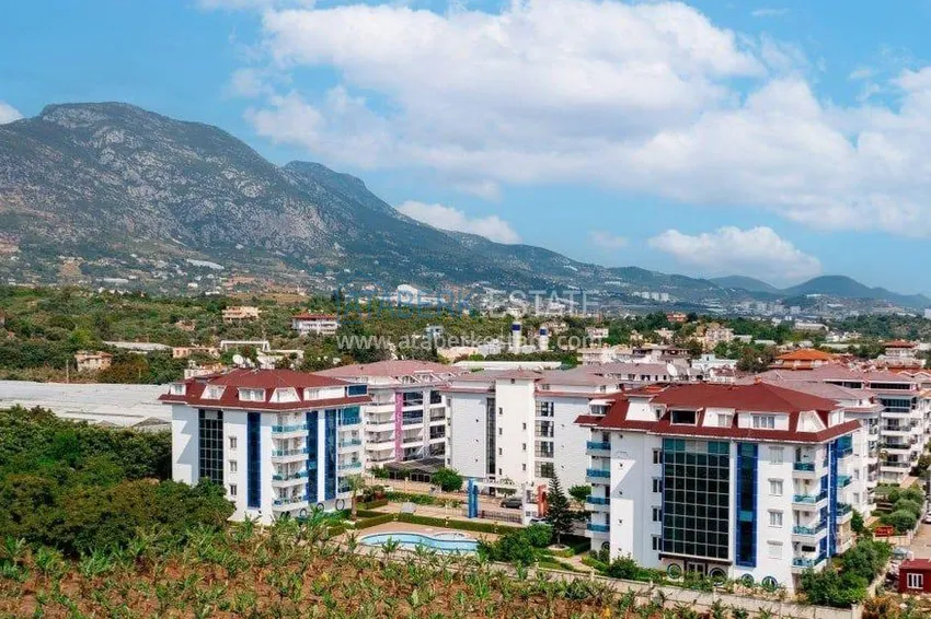 Dwupokojowe mieszkanie w nowoczesnym kompleksie 150 metrów od morza — Alanya, dzielnica Kestel 1 