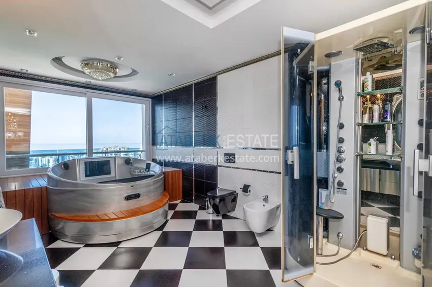 Kupuj  Luksusowy penthouse 3+1 z jacuzzi i tarasem — ekskluzywna opcja w Mahmutlar 19 