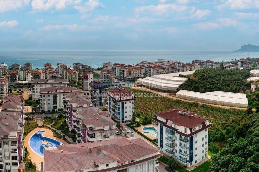 Dwupokojowe mieszkanie w nowoczesnym kompleksie 150 metrów od morza — Alanya, dzielnica Kestel 2 