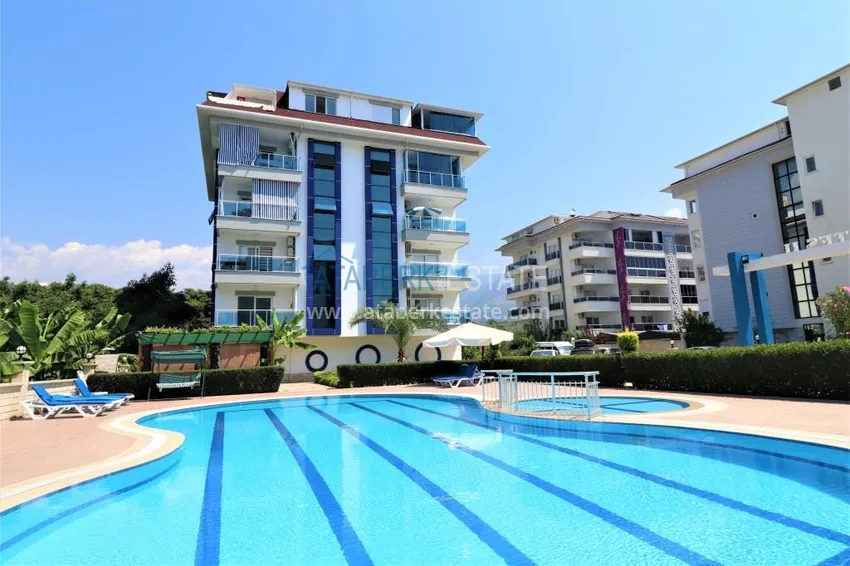 Dwupokojowe mieszkanie w nowoczesnym kompleksie 150 metrów od morza — Alanya, dzielnica Kestel 5 