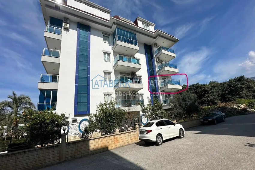 Dwupokojowe mieszkanie w nowoczesnym kompleksie 150 metrów od morza — Alanya, dzielnica Kestel 9 