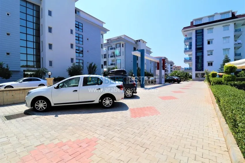 Dwupokojowe mieszkanie w nowoczesnym kompleksie 150 metrów od morza — Alanya, dzielnica Kestel 10 