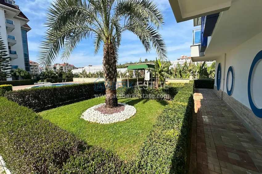 Dwupokojowe mieszkanie w nowoczesnym kompleksie 150 metrów od morza — Alanya, dzielnica Kestel 14 