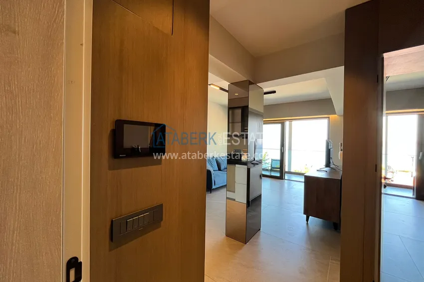 Kupuj  Apartament 1+1 z meblami i widokiem na morze w centrum Alanyi, Kale — oferta od właściciela 1 