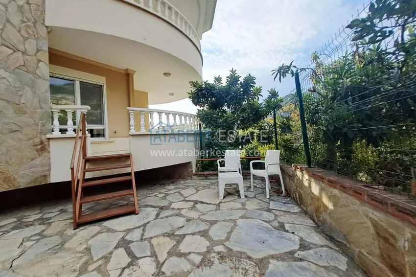 Apartament 2+1 z widokiem na morze i meblami w Alanyi - blisko centrum, dzielnica Bektash  7 