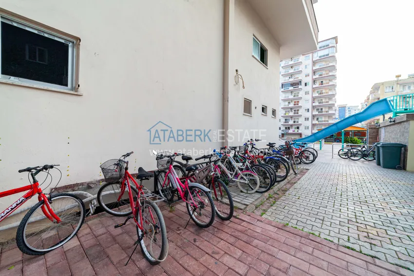 Apartament typu studio pod klucz w Mahmutlar, Alanya - z widokiem na morze  13 