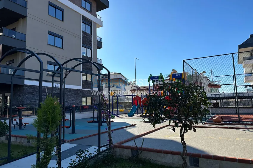 Nowy apartament z jedną sypialnią w Alanya, dzielnica Oba 13 