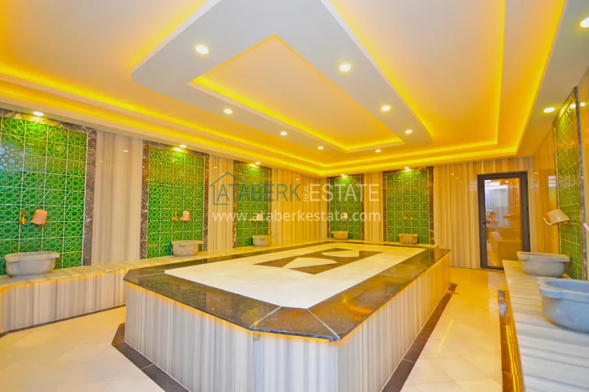Nowy apartament z jedną sypialnią w Alanya, dzielnica Oba 19 