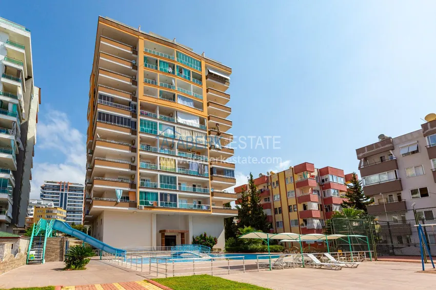 Apartament typu studio pod klucz w Mahmutlar, Alanya - z widokiem na morze  1 