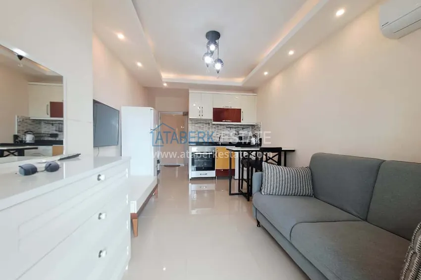 Kupuj  Apartament typu studio pod klucz w Mahmutlar, Alanya - z widokiem na morze  1 