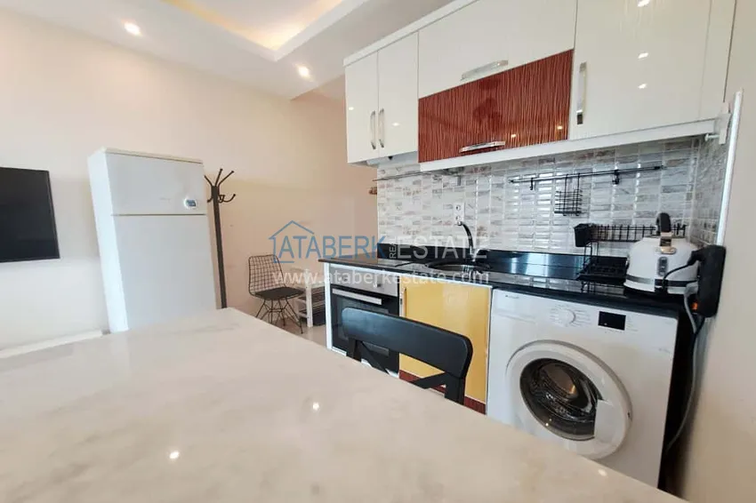 Kupuj  Apartament typu studio pod klucz w Mahmutlar, Alanya - z widokiem na morze  3 