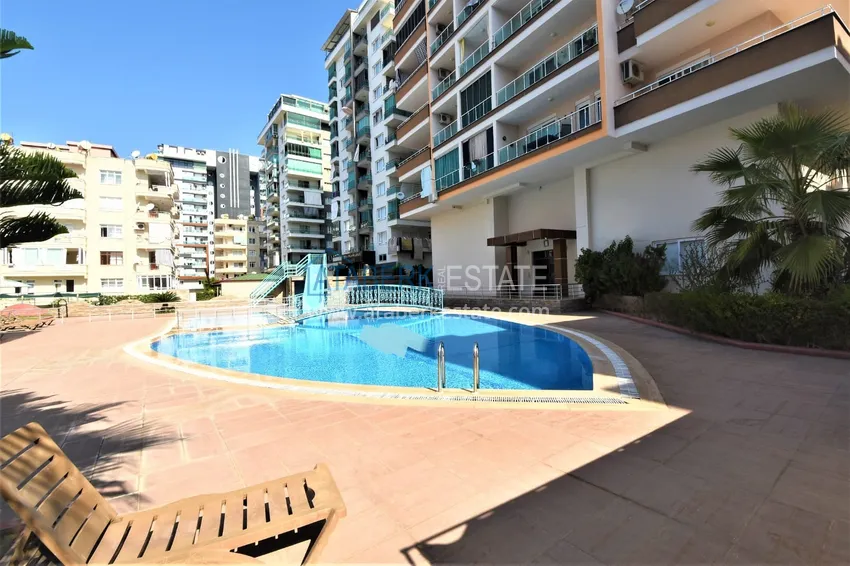 Apartament typu studio pod klucz w Mahmutlar, Alanya - z widokiem na morze  5 