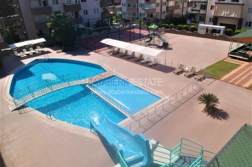 Apartament typu studio pod klucz w Mahmutlar, Alanya - z widokiem na morze  7 