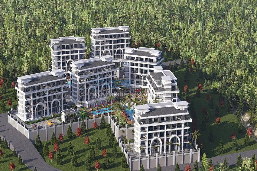 Projekt inwestycyjny w Kestel — nowoczesny komfort i wyrafinowany styl życia nad morzem 2 