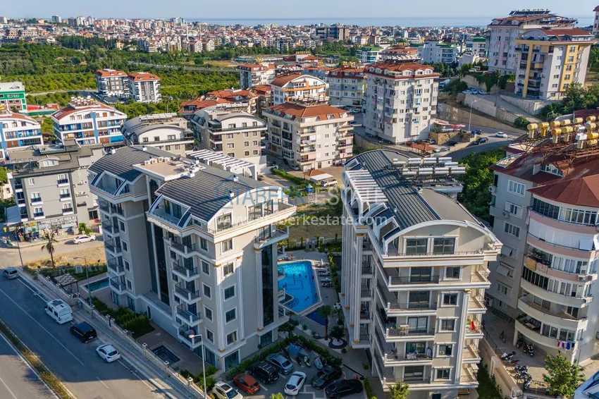 Nowy apartament 1+1 z pięknym wykończeniem w Oba — Alanya 3 