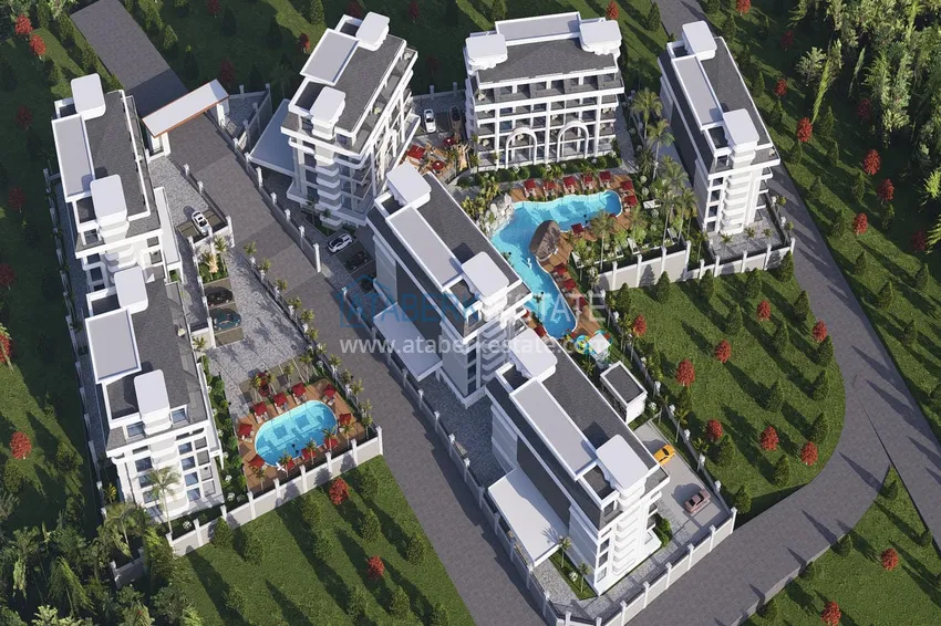 Projekt inwestycyjny w Kestel — nowoczesny komfort i wyrafinowany styl życia nad morzem 5 