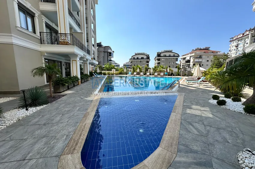Nowy apartament 1+1 z pięknym wykończeniem w Oba — Alanya 8 