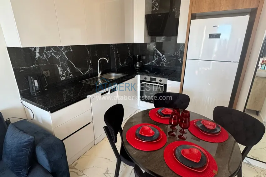 Kupuj  Apartament 1+1 w Avsallar - umeblowany i dobrze położony w pobliżu plaży Incekum 1 
