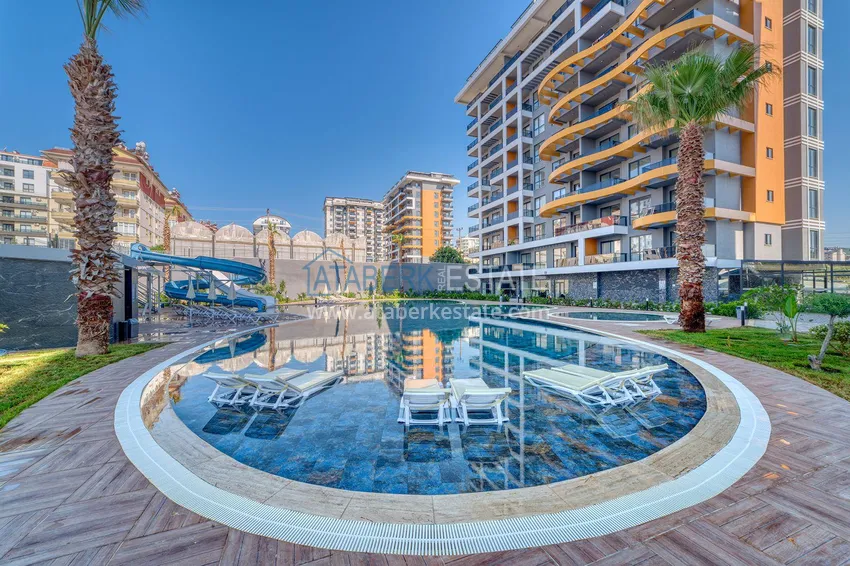 Apartament 1+1 w Avsallar - umeblowany i dobrze położony w pobliżu plaży Incekum 5 