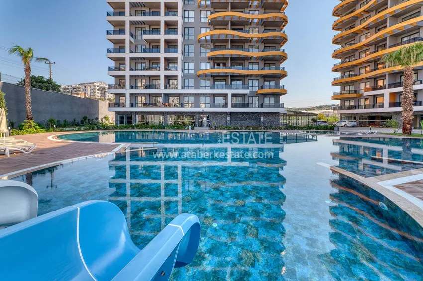 Apartament 1+1 w Avsallar - umeblowany i dobrze położony w pobliżu plaży Incekum 6 