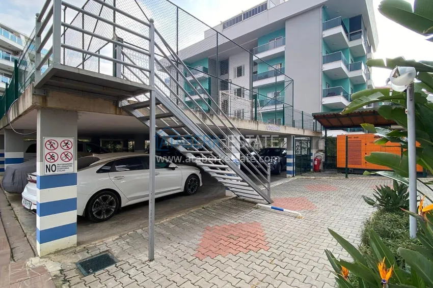 Dwupoziomowy penthouse 2+1 z meblami i widokiem na miasto - w okolicy Oba 12 