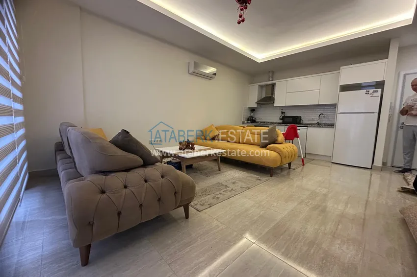Kupuj Mieszkanie na pobyt w Oba — wersja umeblowana 1+1 70 m2 w pobliżu centrum handlowego Alanium 1 