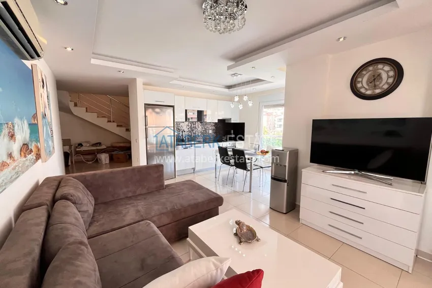 Kupuj  Dwupoziomowy penthouse 2+1 z meblami i widokiem na miasto - w okolicy Oba 5 
